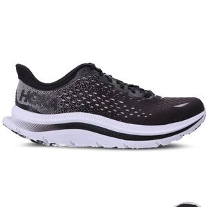 Hoka Kawana Black and White Athletic Sneakers 8.5
